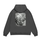 Purple Brand Hoodie Fashion Loose Hooded Sweater