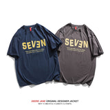 Men T-shirt Summer Cotton Short Sleeve T-shirt Men's Loose