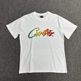 Corteiz T Shirt Short Sleeve Letter Flower