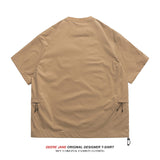 Men's T-Shirts Short-Sleeved T-shirt Men's Summer Loose Fashion Brand
