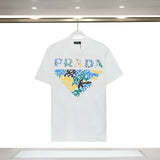 Casablanca T Shirts Animal Print Hip Hop Casual Short Sleeves