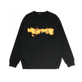 Purple Brand Long Sleeve T-Shirt Fashion Loose Long Sleeve Top