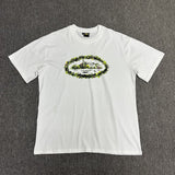 Corteiz T Shirt Vintage Printed Men and Women Loose Casual