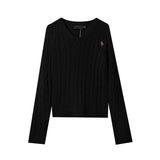 Ralph Lauren Knitted sweaters V-neck twist knitted sweater