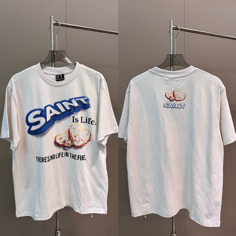 Men Vintage T-Shirts Saint Michael Tee