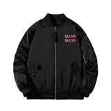 Men Vintage Jackets Baseball Suit Flight Suit Padded Jacket Loose Cotton Jacket