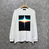 Purple Brand Long Sleeve T-Shirt Fashion Loose Long Sleeve Top