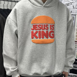 Men Vintage T-Shirts American Vintage Saint Burger King 3D Foam Printing