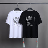 Ow T Shirts Witch Crown Graffiti Men and Women