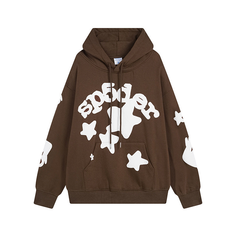 Sp5der Outfit: Hoodie/Sweatpants (Separate Purchase Options) Fleece-Lined Star Print