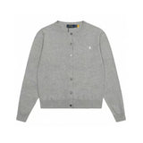 Ralph Lauren Knitted sweaters RL Crew Neck Embroidered Logo Knitted Cardigan Long Sleeves