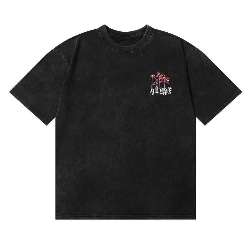 Vlone T Shirt Spring Summer Crew Neck Pullover Short Sleeve