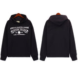 Denim Tears Outfit:Hoodie/Sweatpants (Separate Purchase Options) Kapok Letter Hooded Sweater Trousers Sports Suit