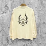 Purple Brand Long Sleeve T-Shirt Fashion Loose Long Sleeve Top