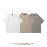 Men T-shirt Summer Cotton Short Sleeve T-shirt Men's Loose All-Match
