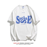 Men's T-Shirts Summer Short-Sleeved T-shirt Men's Loose Pure All-Match Casual