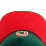 Trendy flat brimmed hat letterc