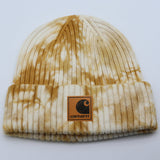 Carhartt Hat Skateboard Sports Casual Tie-Dye Knitted Hat