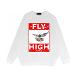 Purple Brand Long Sleeve T-Shirt Fashion Loose Long Sleeve Top