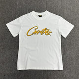 Corteiz T Shirt Short Sleeve Letter Flower