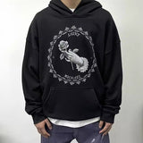 Men Vintage T-Shirts vintage dove vintage hooded sweater wash water do old casual