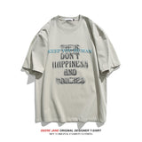 Men's T-Shirts Short-Sleeved T-shirt Men's Summer Loose Casual