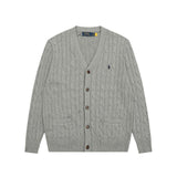 Ralph Lauren Knitted sweaters Ralph Pony standard autumn and winter cardigan sweater women's V-neck long sleeves