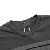 C.e t shirts batik washed ghost peak reflective short sleeve men and women