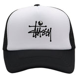 Stussy Hat Printed Truck Cap Baseball Cap Casual Shade Sun Protection Cap