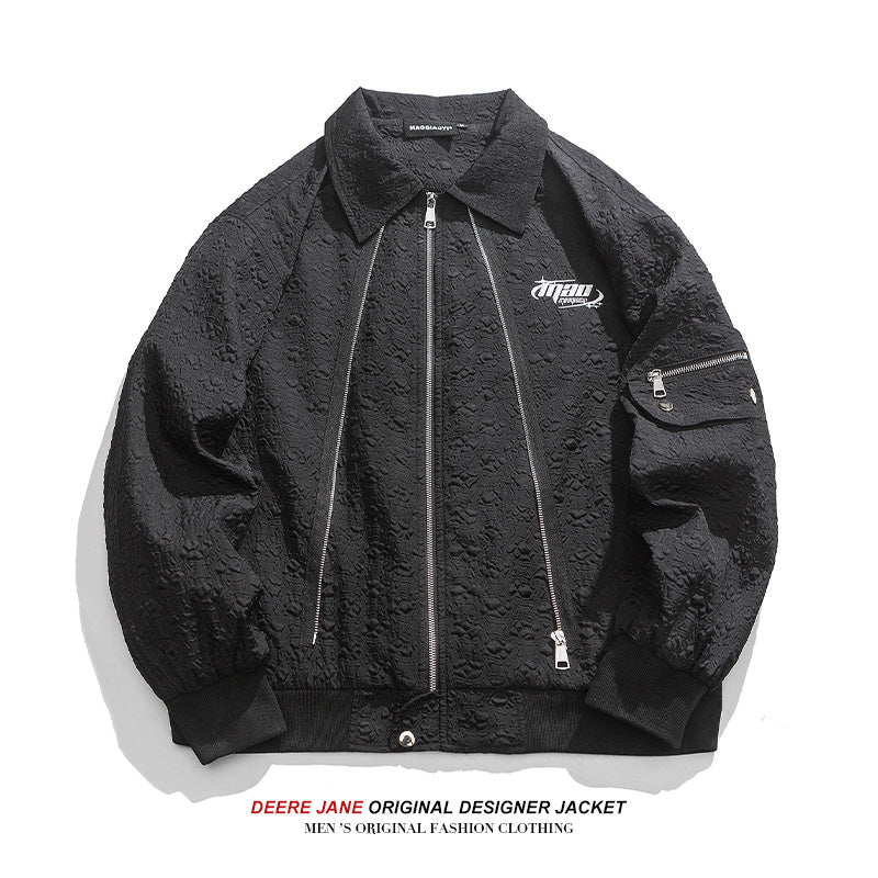 Men Jacket Spring Jacket Men's Loose Teen Niche Casual