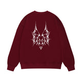Purple Brand Sweatshirt Loose Crew Neck Sweater