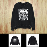 Purple Brand Distressed Sweatshirt Retro Vintage Crew Neck Sweater