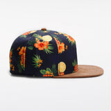 Trendy flat brimmed hat breathable adjustable sunshade