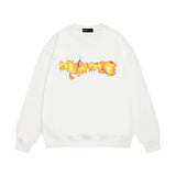 Purple Brand Sweatshirt Loose Crew Neck Sweater
