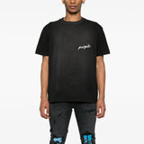 Purple Brand Distressed T Shirts Short Sleeve