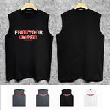 Purple Brand Tank T Shirts Sleeveless T-shirt Vest