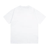 Denim Tears T Shirts D.T Kapok Five-Pointed Star Letter Print Short-Sleeve T-shirt