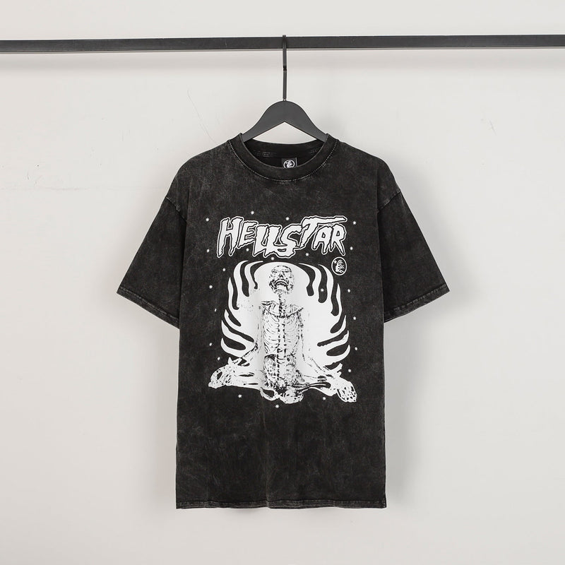 HS T-Shirt Street Summer Top Short Sleeve