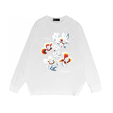 Purple Brand Long Sleeve T-Shirt Fashion Loose Long Sleeve Top