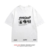 Men T-shirt Summer Cotton Short Sleeve T-shirt Men's Loose Casual
