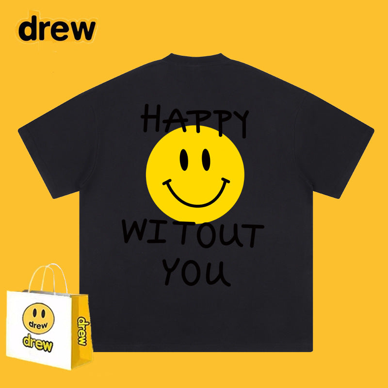 Drew T Shirts Smiley Happy Letters