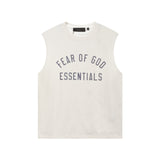Fog Essentials tank summer FOG letter round neck pullover vest