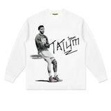 Nba Long Sleeve Shirt Long Sleeve T-shirt Autumn and Winter Men and Women Loose