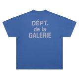 Gallery Dept T-Shirt Alphabet Slogan Short Sleeve T-Shirt
