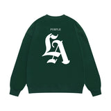 Purple Brand Sweatshirt Loose Crew Neck Sweater