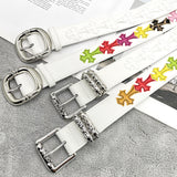 Chh Chrome Heart Belt Embroidery Belt Male