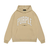 Purple Brand Hoodie Fashion Loose Hooded Sweater