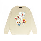 Purple Brand Long Sleeve T-Shirt Fashion Loose Long Sleeve Top