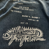 Men Vintage T-Shirts Vintage White Ink Printing Old Short Sleeve Vintage Loose Wash