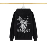 Amiri Hoodie AMI hooded sweater for men and women